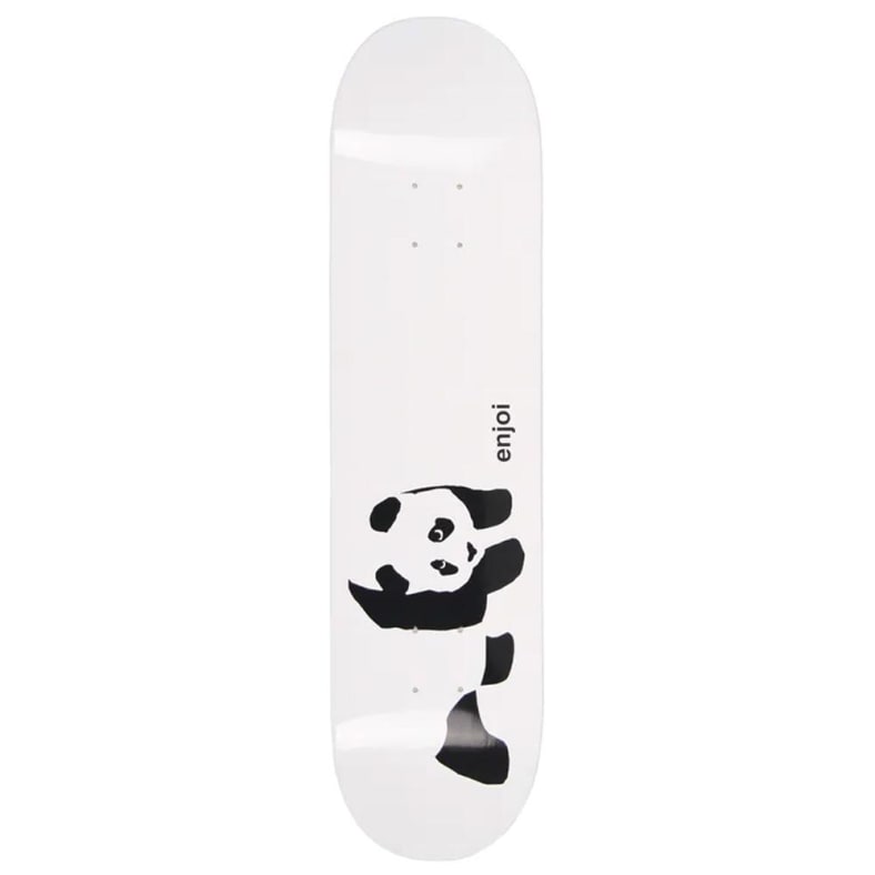 Enjoi Whitey Panda Logo Deck - 8.0