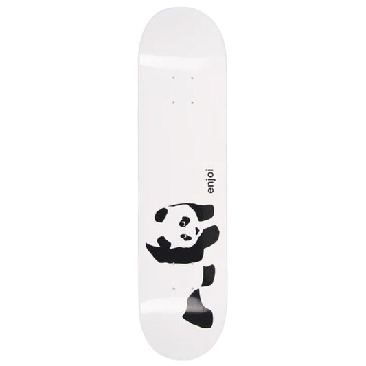 Enjoi Whitey Panda Logo Deck - 8.0