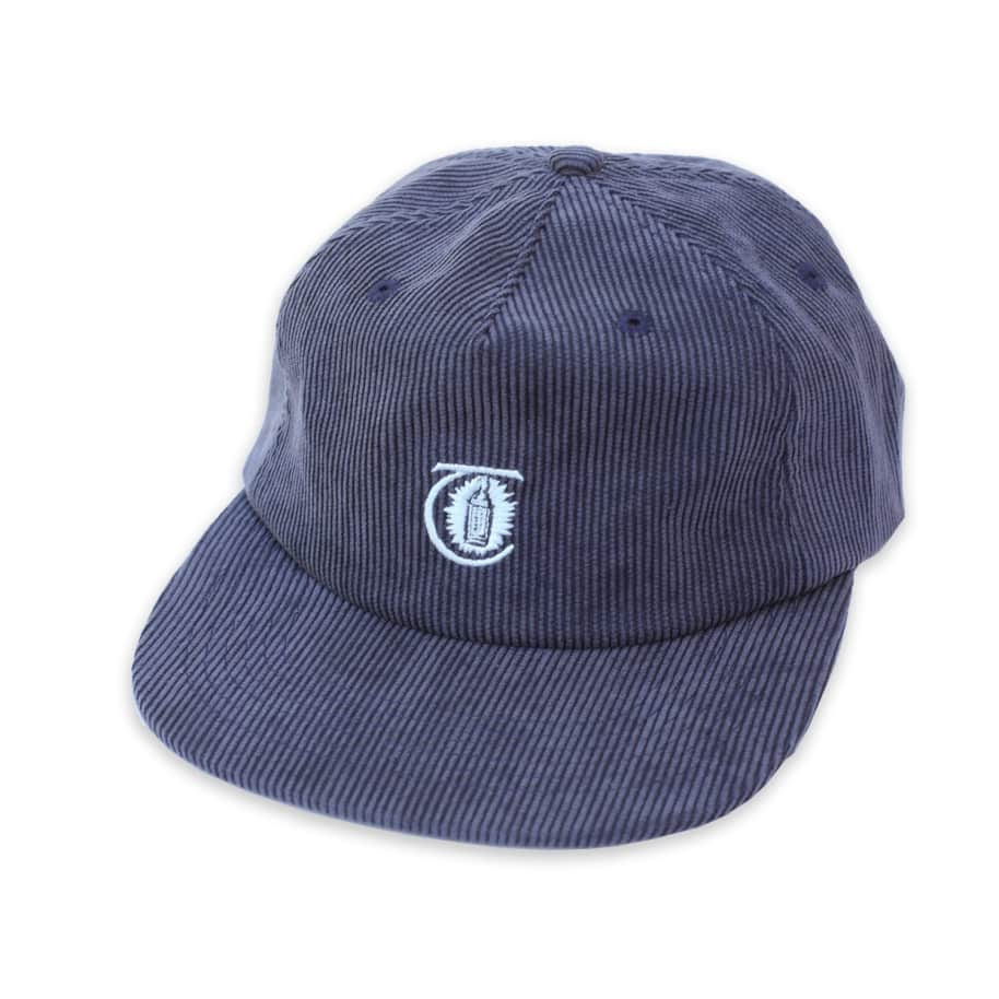 Theories Lantern Corduroy Strapback - Navy