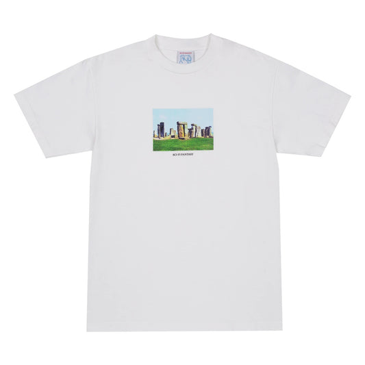 Sci-Fi Fantasy Stonehenge Tee - White