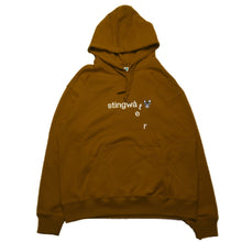 Load image into Gallery viewer, Stingwater Classic Melting Logo And Skull Patch Hoodie - Brown