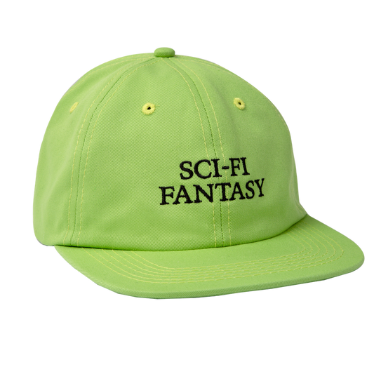 Sci-Fi Fantasy Logo Hat - Lime