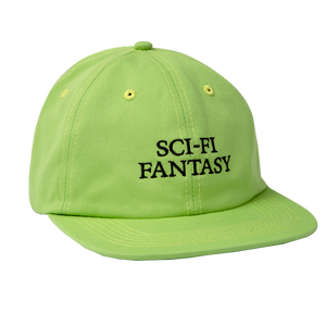 Sci-Fi Fantasy Logo Hat - Lime