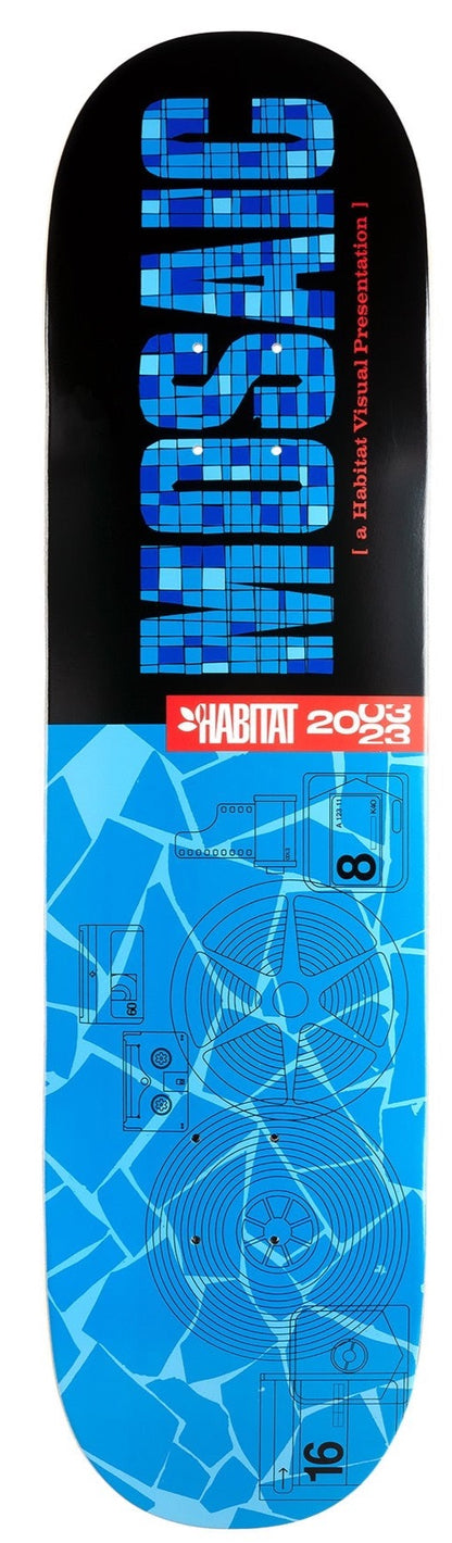 Habitat Mosaic 20 Black Deck - 8.125