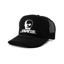 Load image into Gallery viewer, Skull Skates Horse Logo Trucker Cap - Black