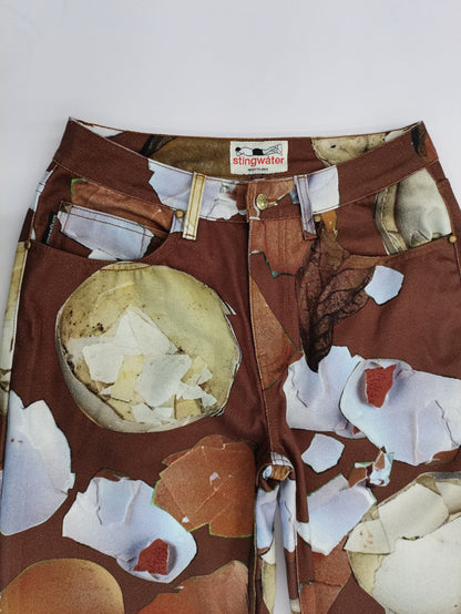 Stingwater Walking on Egg Shells Jeans - Brown