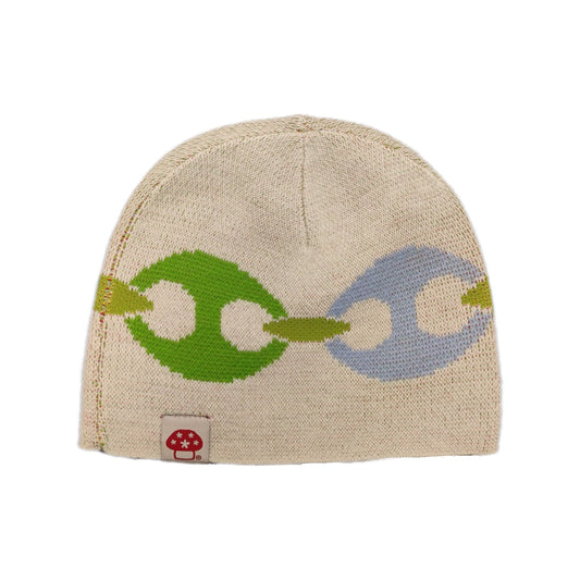 Stingwater Anchor Chain Beanie - Off White