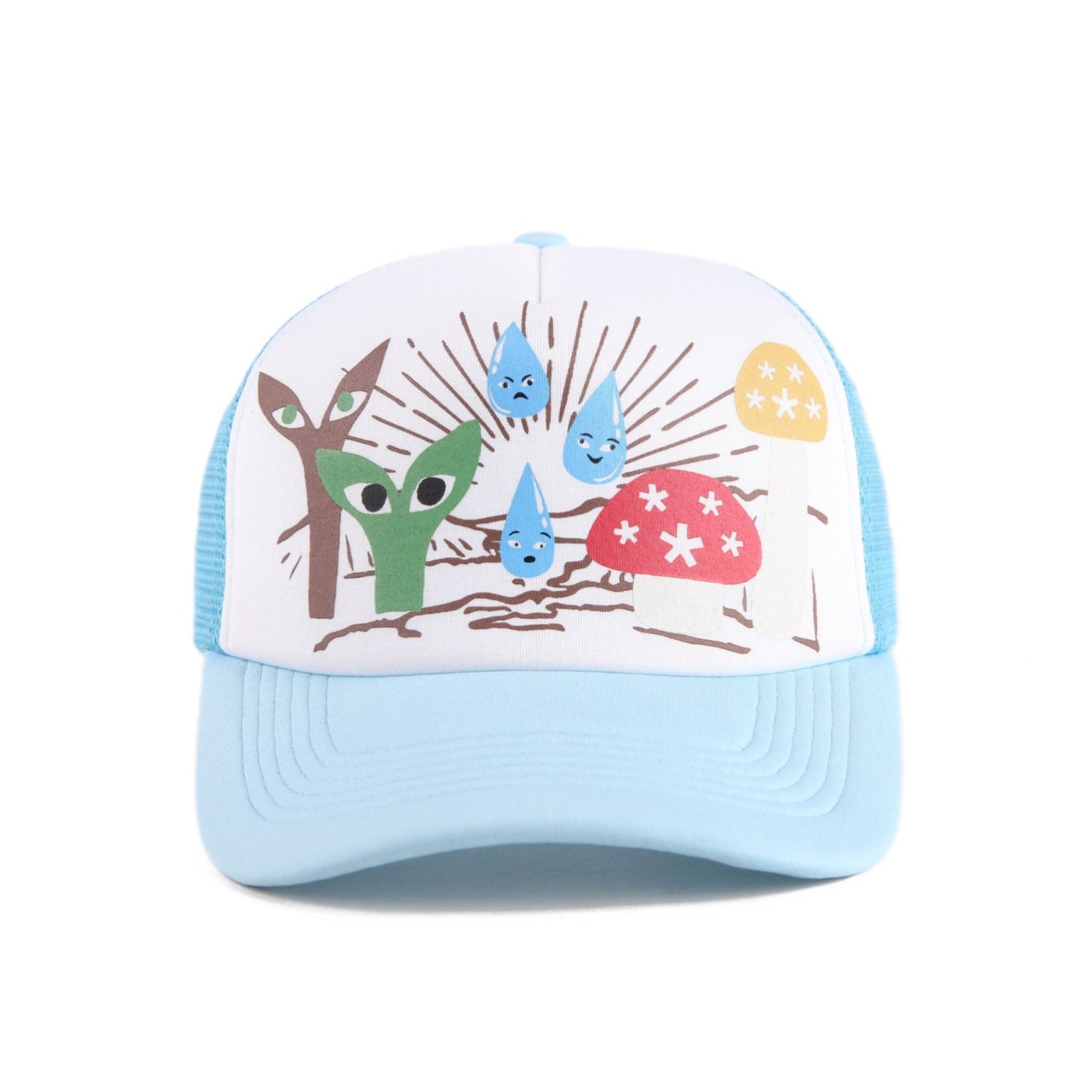Stingwater Groe Together Trucker Hat - Baby Blue