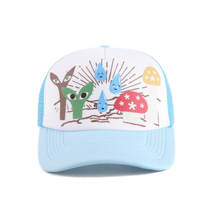 Stingwater Groe Together Trucker Hat - Baby Blue