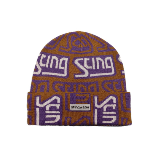Stingwater Gaseous Logo Beanie - Khaki