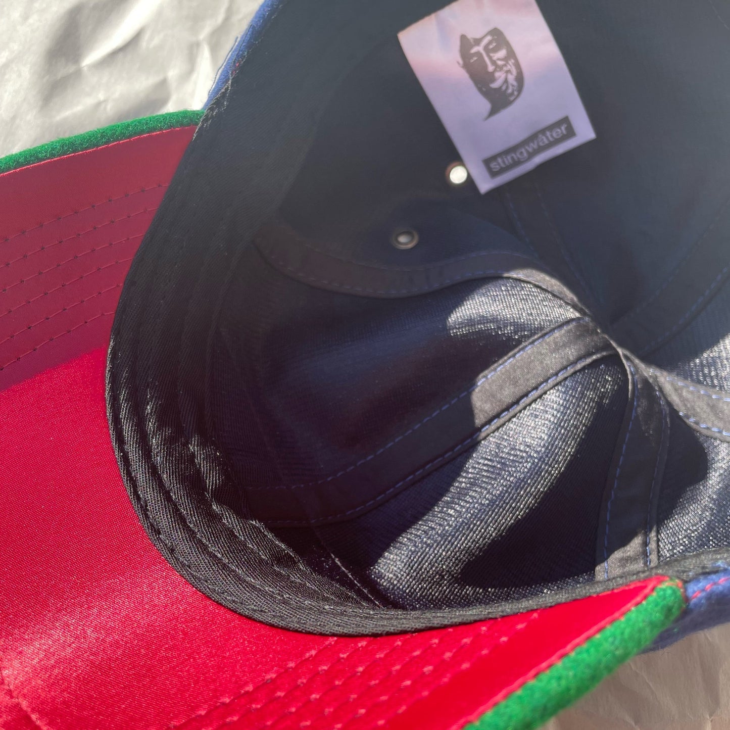 Stingwater Signature Logo Wool Hat - Navy/Green