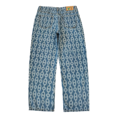 Stingwater Anchor Chain Pants - Blue Denim