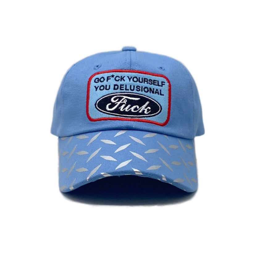 Stingwater Delusional Fuck Hat - Baby Blue