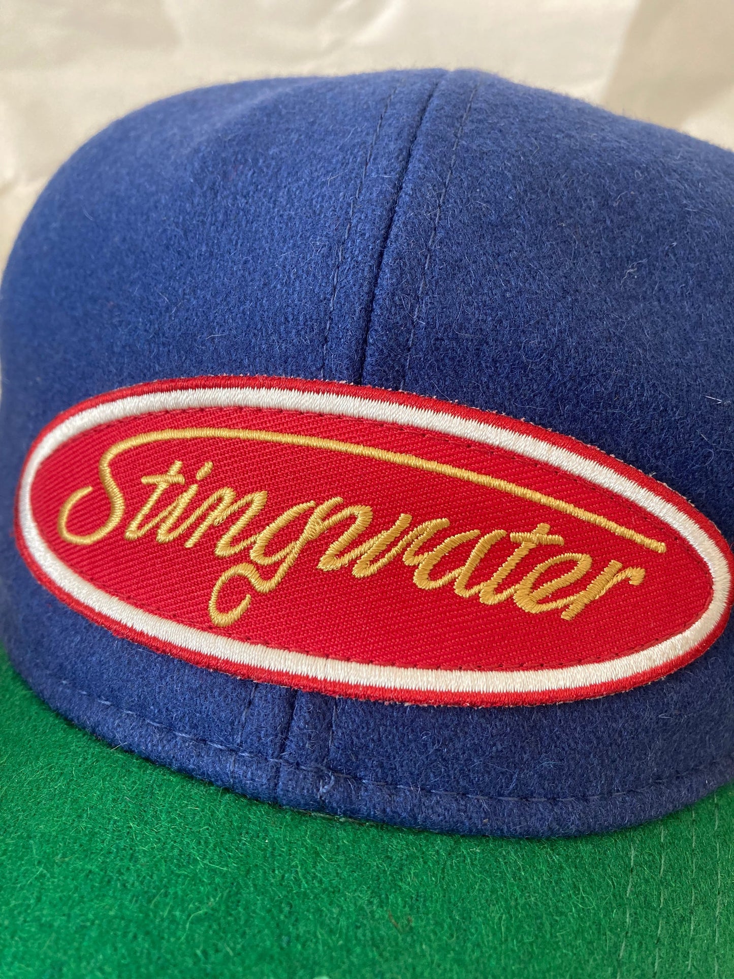 Stingwater Signature Logo Wool Hat - Navy/Green