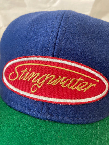 Stingwater Signature Logo Wool Hat - Navy/Green
