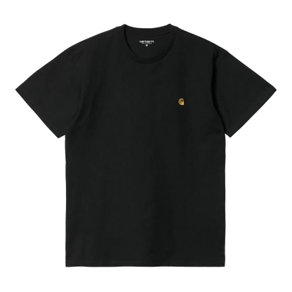 Carhartt WIP Chase Tee - Black/Gold