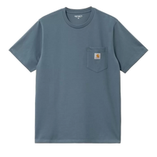 Load image into Gallery viewer, Carhartt WIP Pocket Tee - Storm Blue