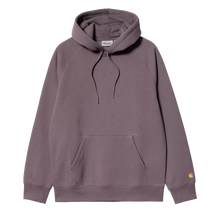 Load image into Gallery viewer, Carhartt WIP Chase Hoodie - Misty Thistle/Gold