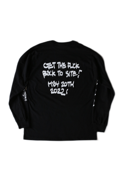 Ninetimes Site Builders Longsleeve - Black