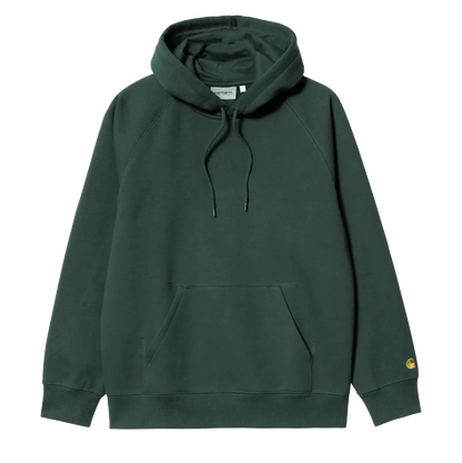 Carhartt WIP Chase Hoodie - Juniper/Gold