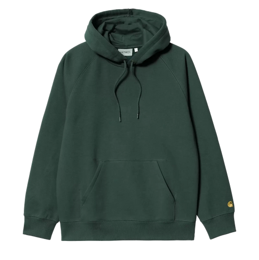 Carhartt WIP Chase Hoodie - Juniper/Gold