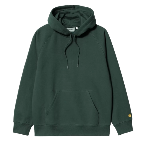 Carhartt WIP Chase Hoodie - Juniper/Gold