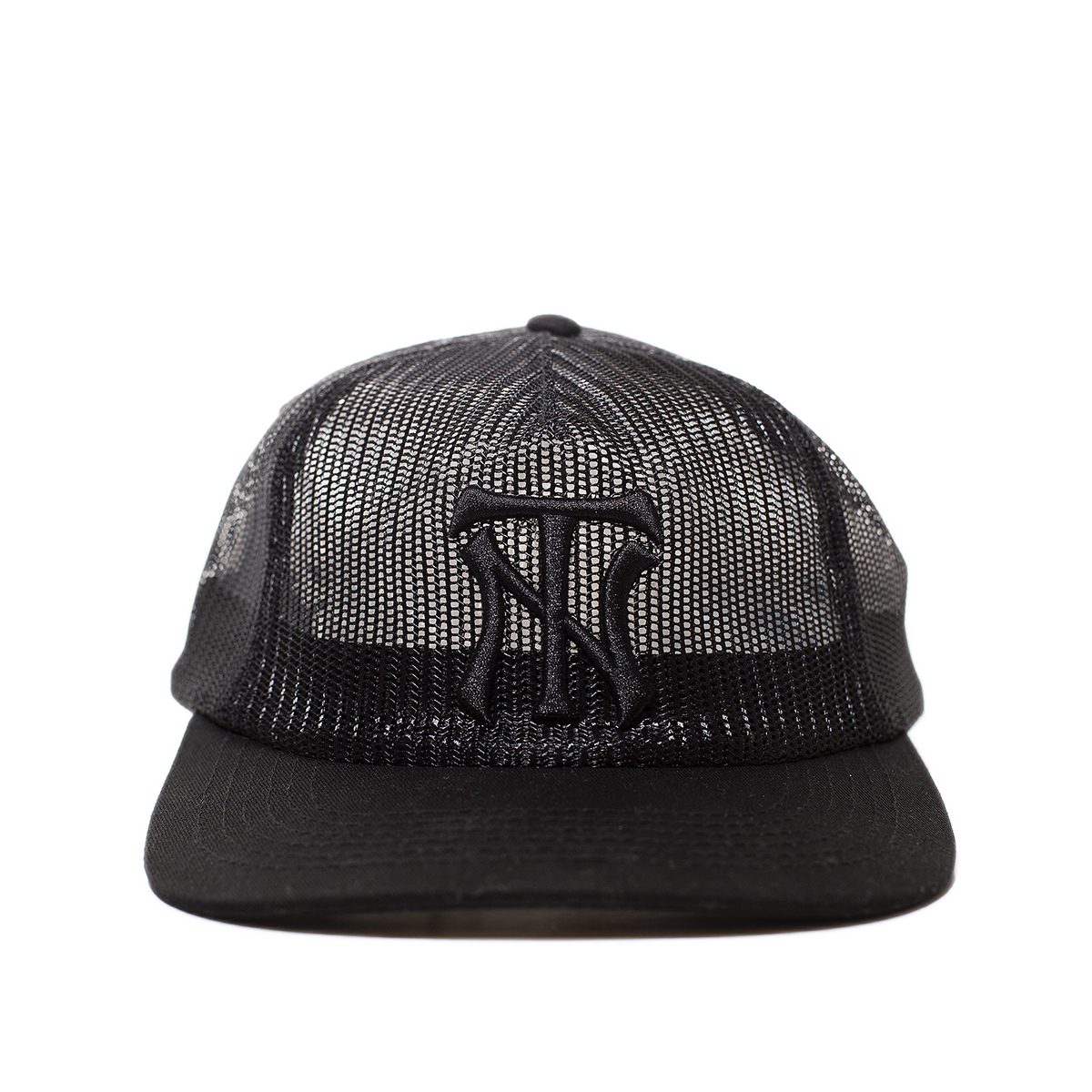 Ninetimes Major League Snapback - Black Mesh