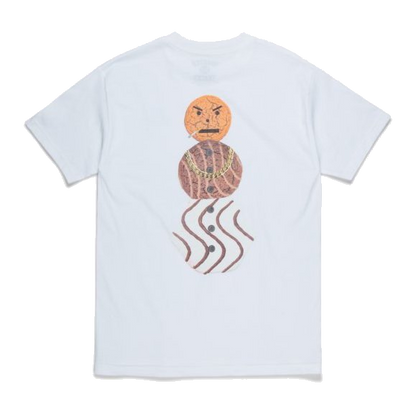 Quartersnacks Classic Snackman Tee - White
