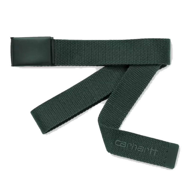 Carhartt WIP Script Belt Tonal - Hemlock Green/Thyme