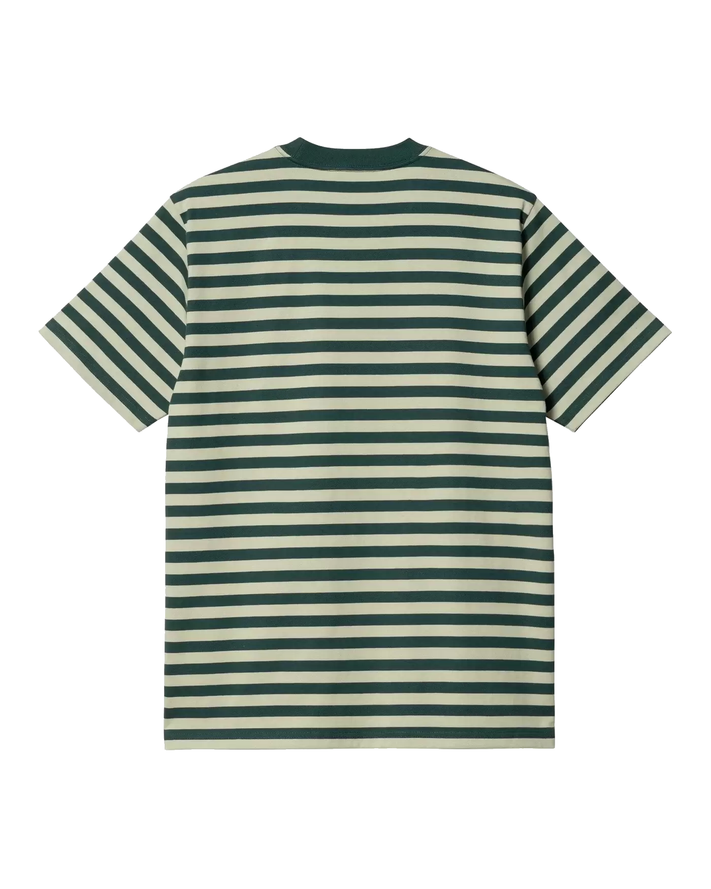 Carhartt WIP Scotty Stripe Pocket Tee - Botanic/Agave