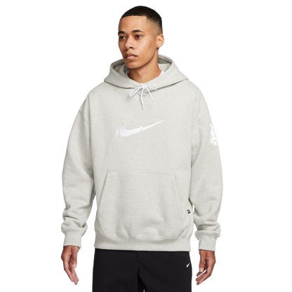 Nike SB Wave Swoosh Hoodie - Grey Heather