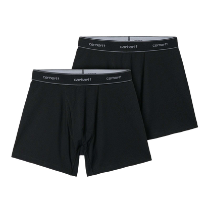 Carhartt WIP Cotton Trunk Underwear 2-Pack - Black