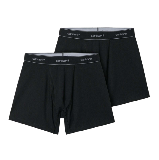 Carhartt WIP Cotton Trunk Underwear 2-Pack - Black