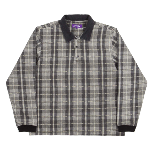 Fucking Awesome Printed Plaid Shirt - Black/Grey