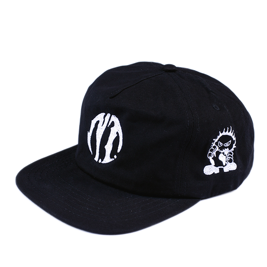 Ninetimes Earth Eater Snapback - Black