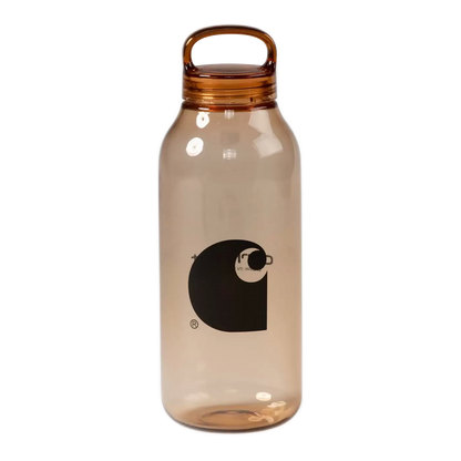 Carhartt WIP Logo Water Bottle - Amber