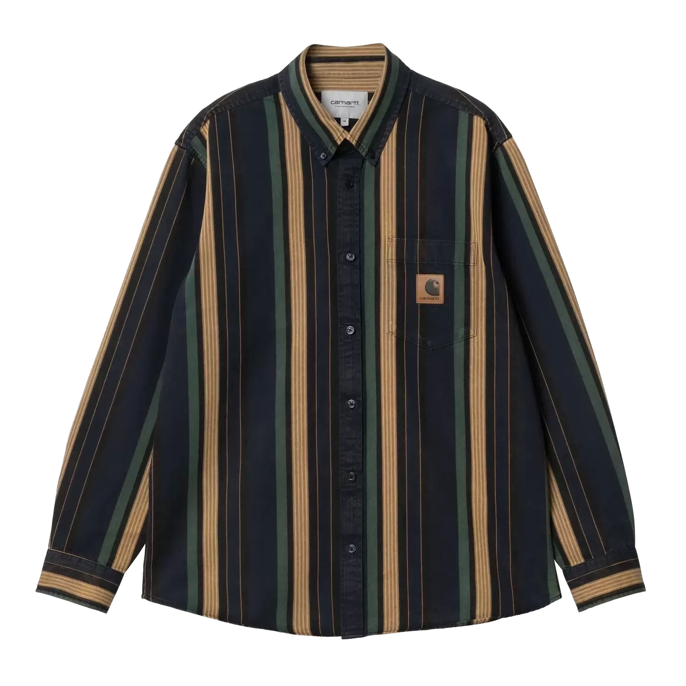 Carhartt WIP Dorado Shirt - Dark Navy Moon Wash