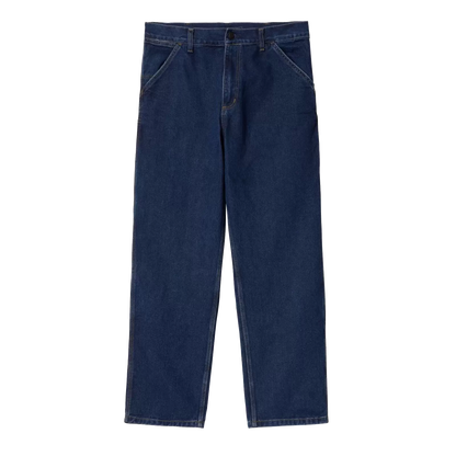 Carhartt WIP Single Knee Denim Pant - Blue Stone Washed