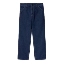 Load image into Gallery viewer, Carhartt WIP Single Knee Denim Pant - Blue Stone Washed