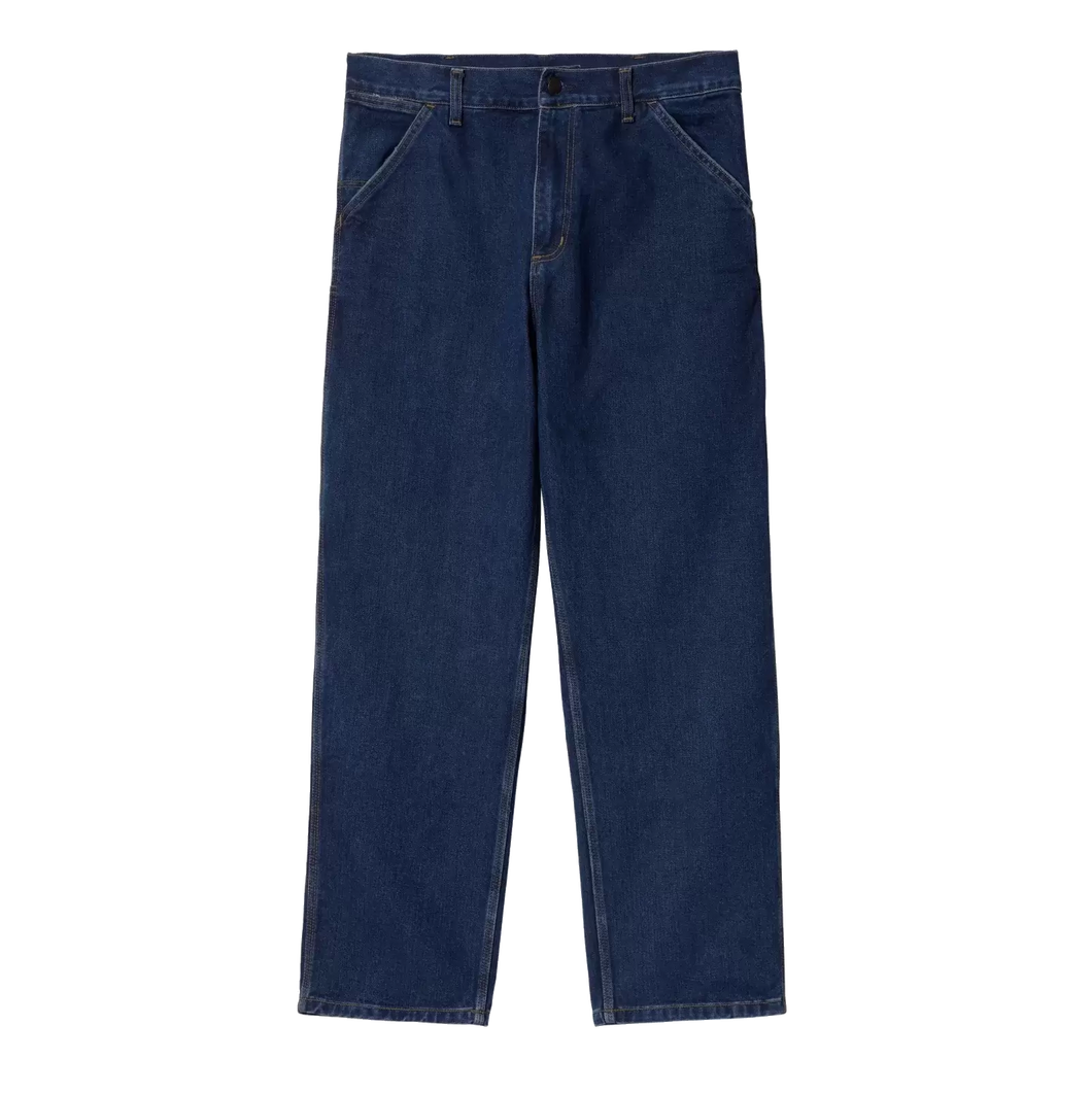 Carhartt WIP Single Knee Denim Pant - Blue Stone Washed