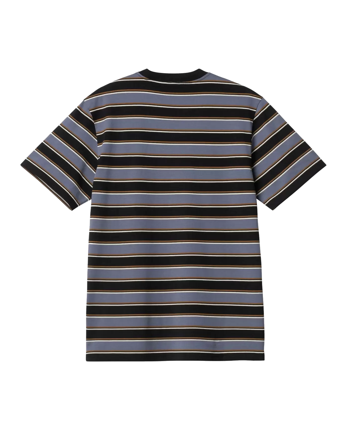 Carhartt WIP Leone Stripe Tee - Bluefin