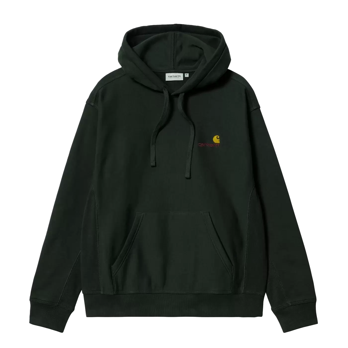 Carhartt WIP American Script Hoodie - Dark Cedar