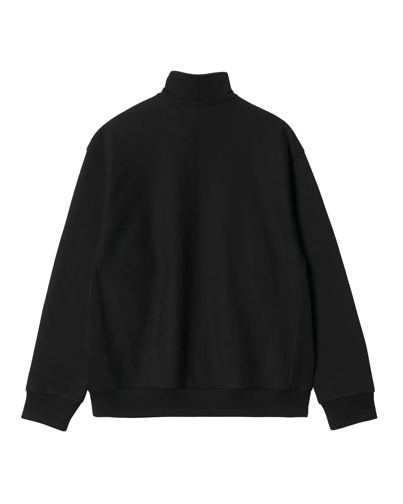 Carhartt WIP Half Zip American Script Sweatshirt - Black