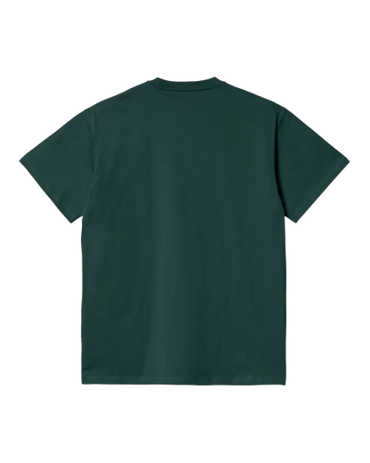 Carhartt WIP Chase Tee - Botanic/Gold