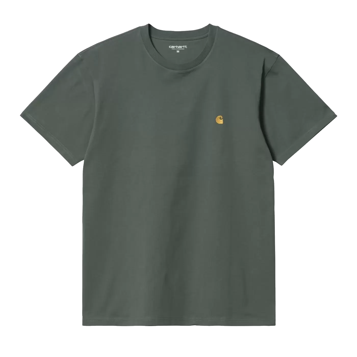 Carhartt WIP Chase Tee - Jura/Gold