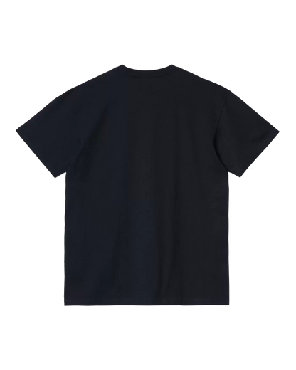 Carhartt WIP Chase Tee - Dark Navy/Gold