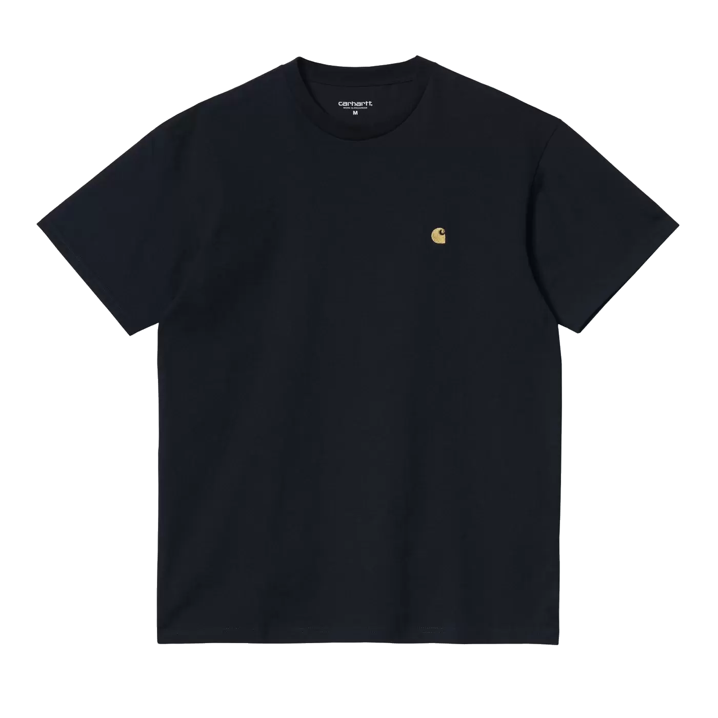 Carhartt WIP Chase Tee - Dark Navy/Gold