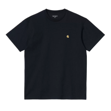 Load image into Gallery viewer, Carhartt WIP Chase Tee - Dark Navy/Gold