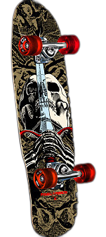 Powell Peralta Mini Skull & Sword Complete - 8 x 30