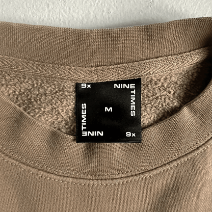 Ninetimes Puddle Crewneck - Sand